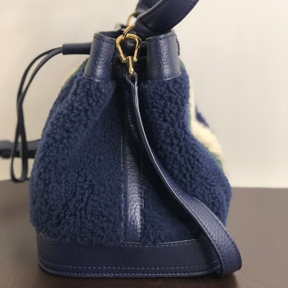 Tory Burch Shearling Bucket Bag - Picture 5 of 12